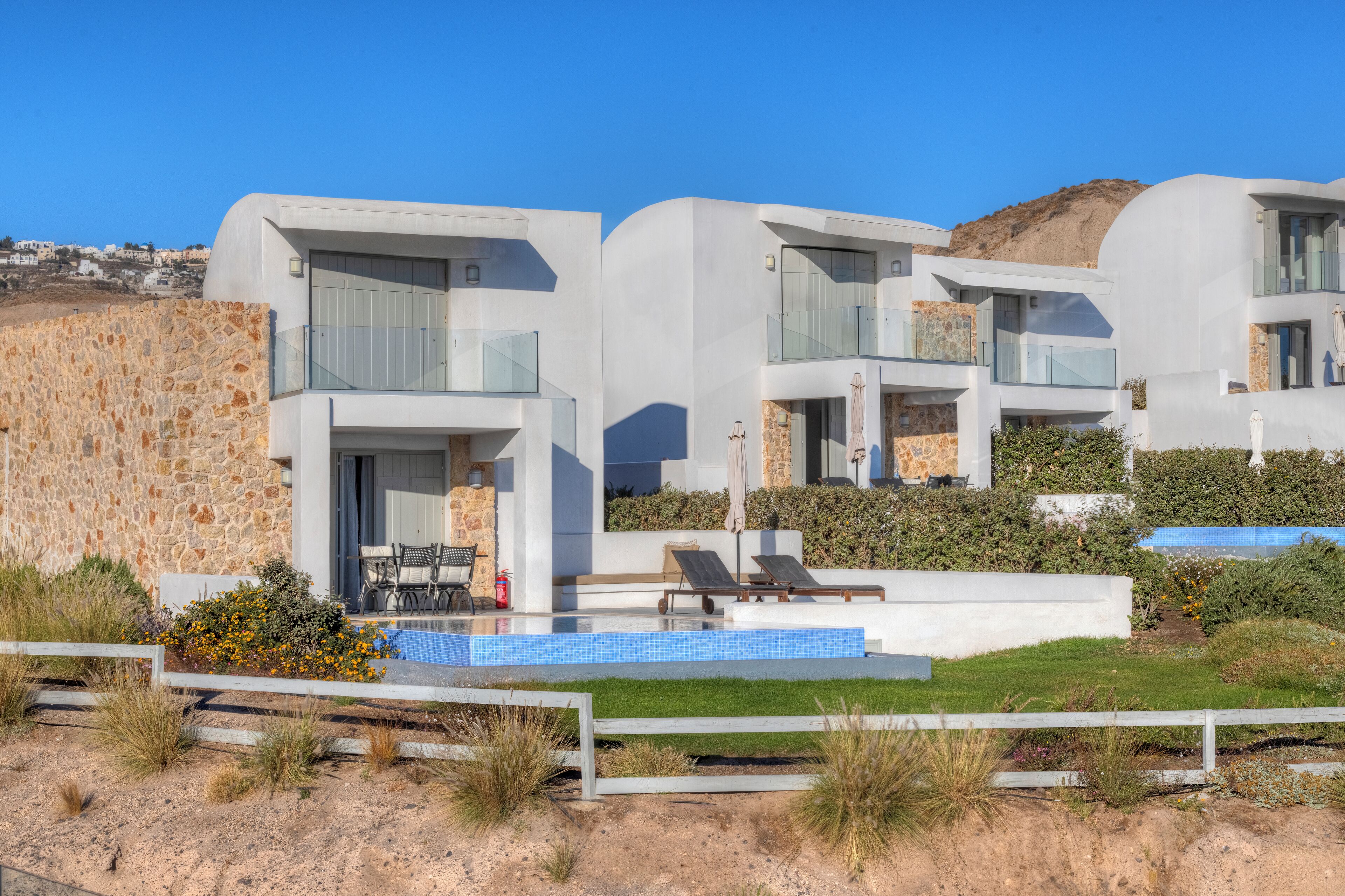 Signature Villa, Private Pool, Sea View | Draps en coton égyptien, literie de qualité supérieure
