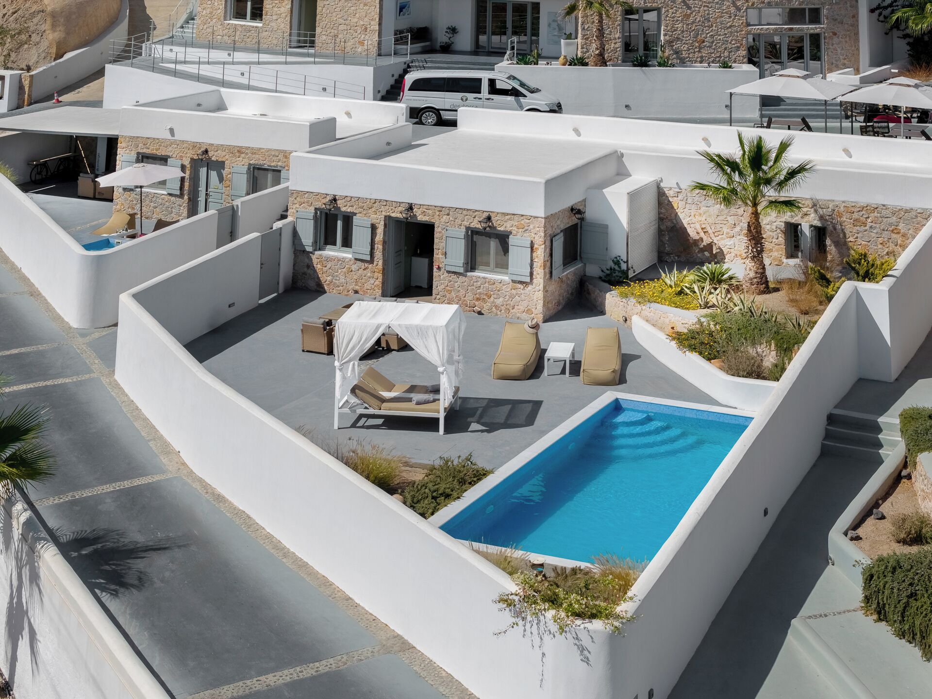 Exclusive Villa, 2 Bedrooms, Private Pool, Hill View | Terrace/patio