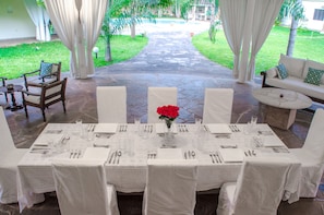 Breakfast, lunch and dinner served  - Maisha Tamu Luxury Boutique Resort (Malindi)
