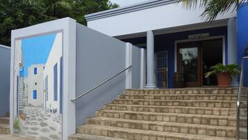 Interior entrance