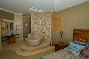 Shower, free toiletries, hair dryer, bathrobes - Two Sunsets B & B (Glentana)