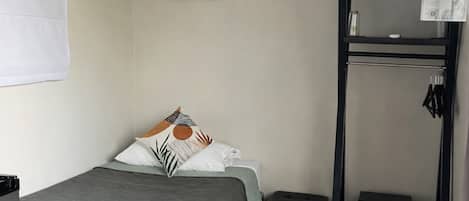 Shipping Container Triple room with Terrace Garden view | Egyptian cotton sheets, down comforters, pillowtop beds, minibar