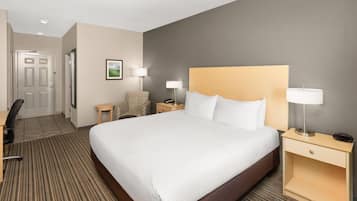Chambre, 1 très grand lit, non-fumeurs | Literie de qualité supérieure, coffres-forts dans les chambres, bureau