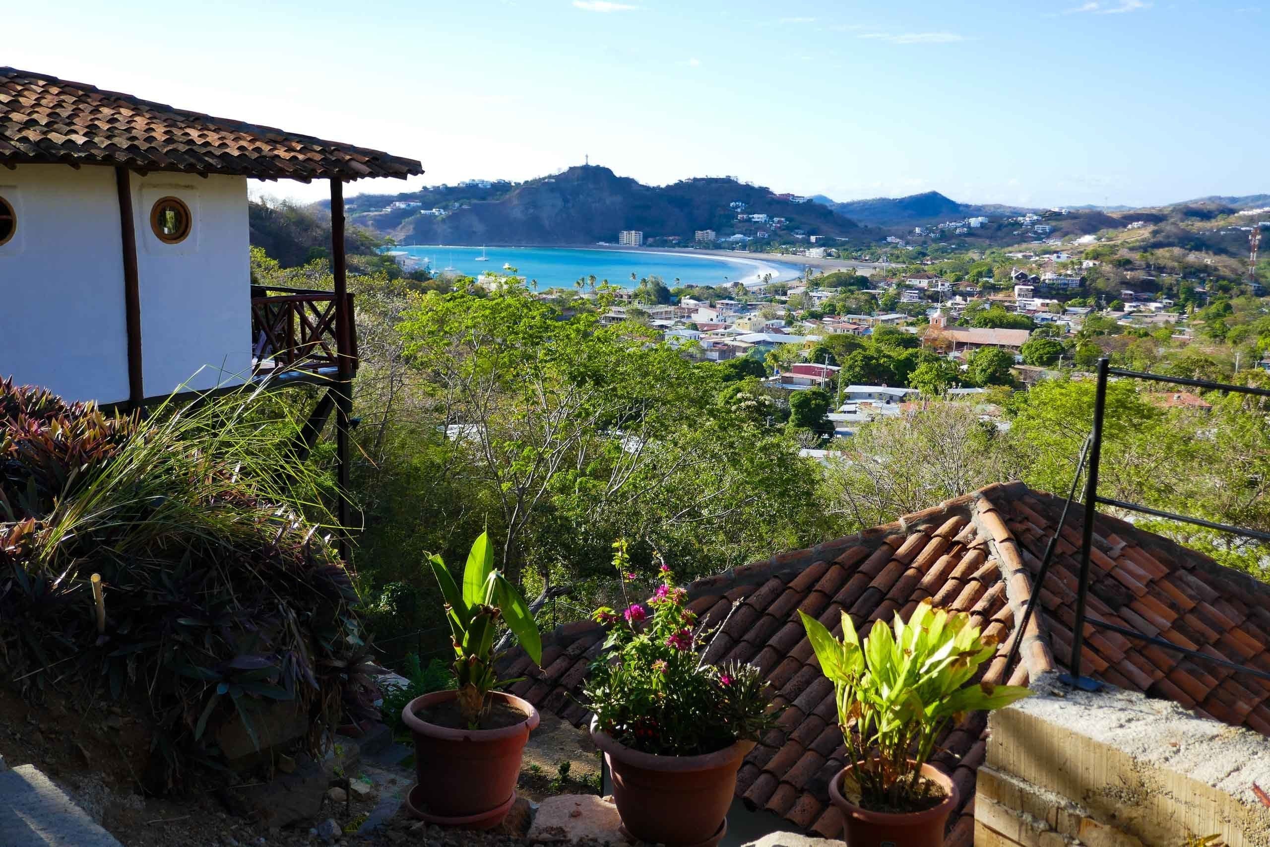 Vue depuis l’hébergement