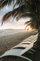 Na praia 