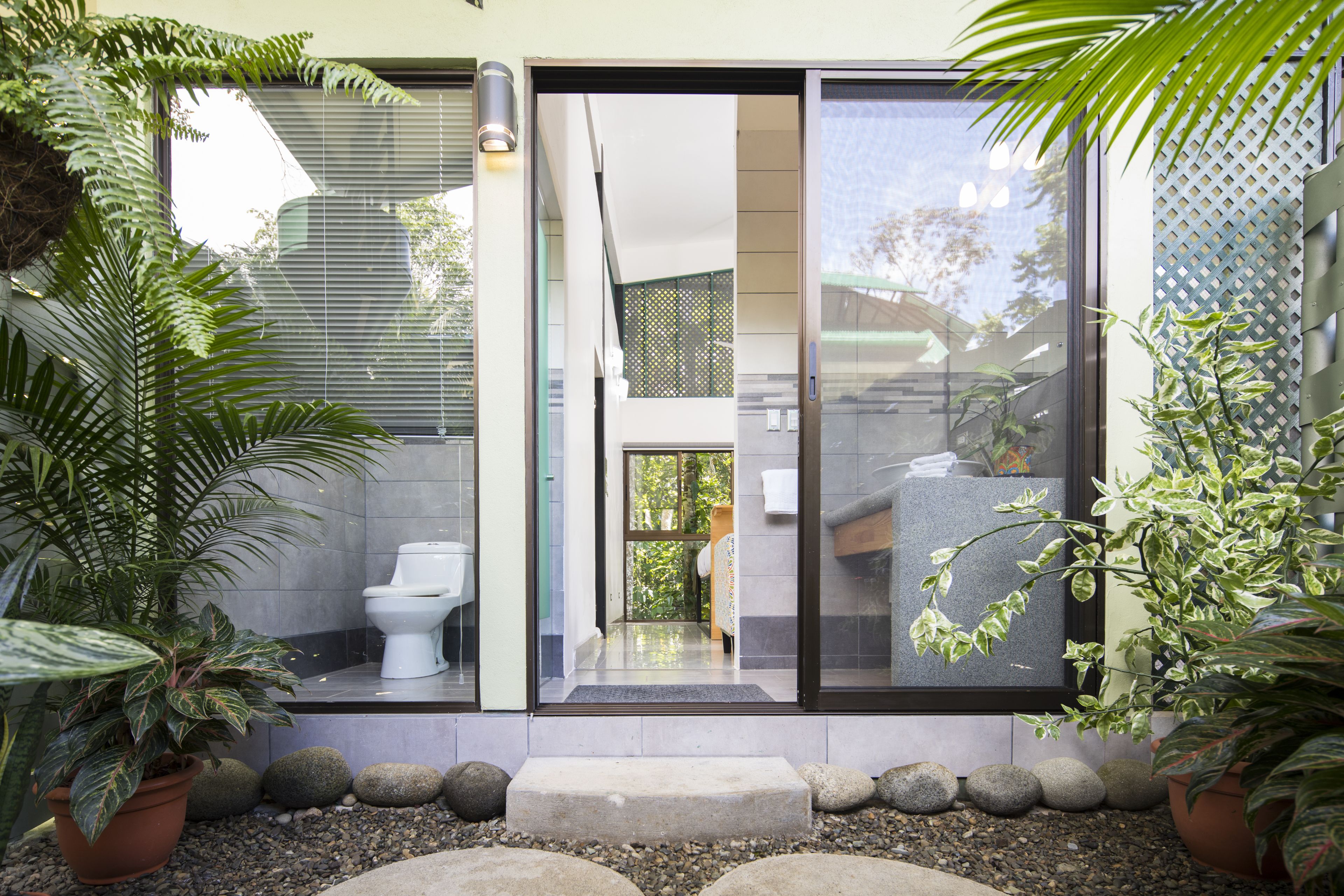 Standard Bungalow, 1 King Bed, Mountain View (Maleku) | Bathroom | Shower, rainfall showerhead, eco-friendly toiletries, hair dryer