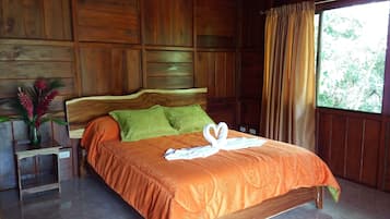 Traditional-Ferienhütte, Balkon