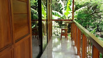 Traditional Cabin, Balcony | Balcony