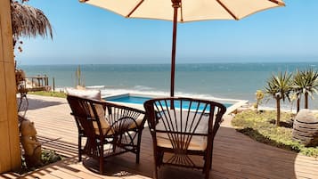 Exclusive Villa, 2 Bedrooms, Private Pool, Ocean View | View from room