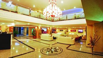 Sala de estar en el lobby