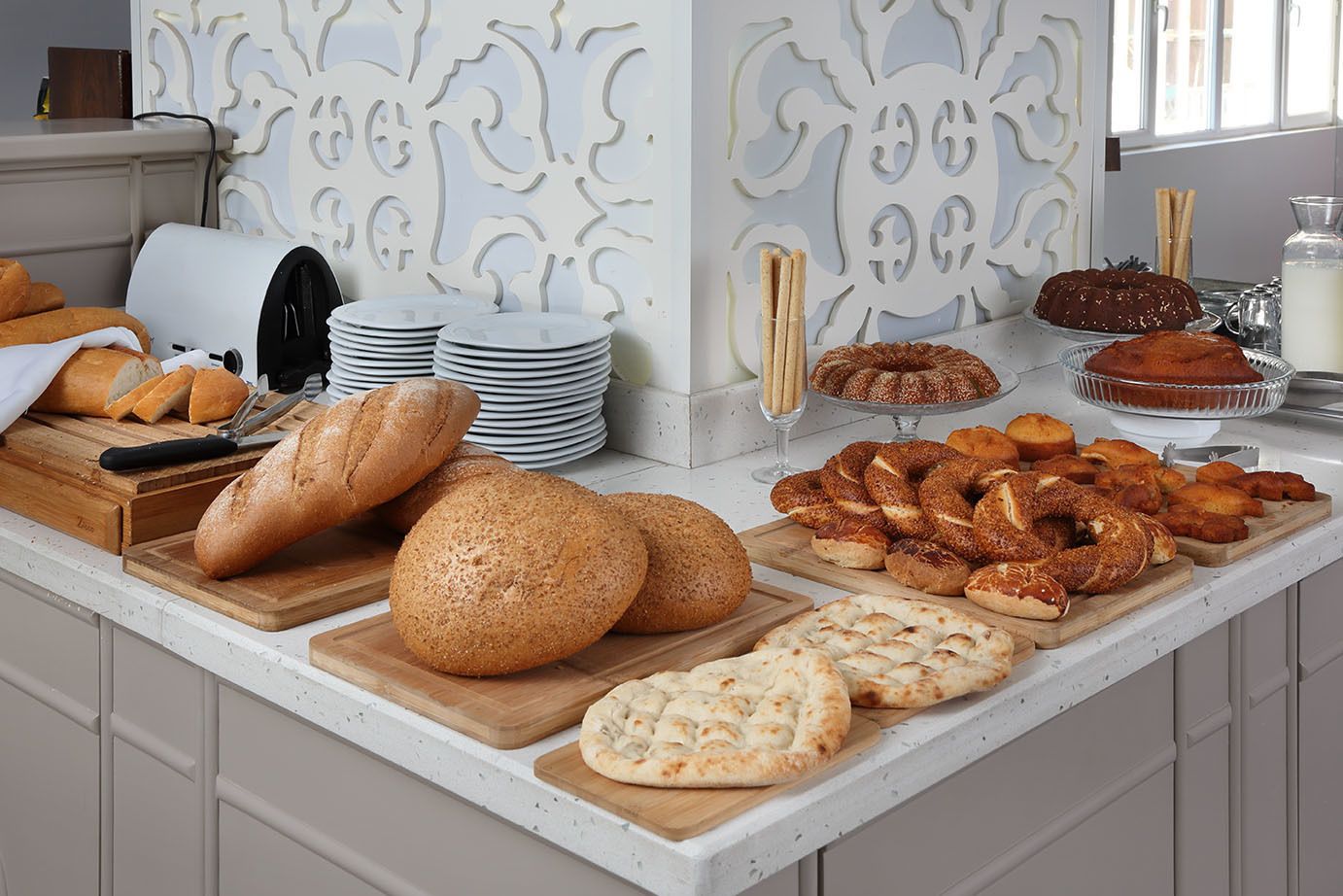 Petit déjeuner buffet compris tous les jours