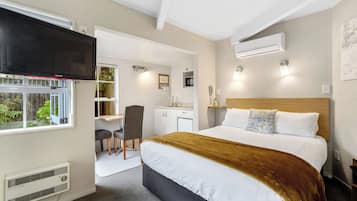 Studiolejlighed | 1 soveværelse, premium-sengetøj, strygejern/strygebræt