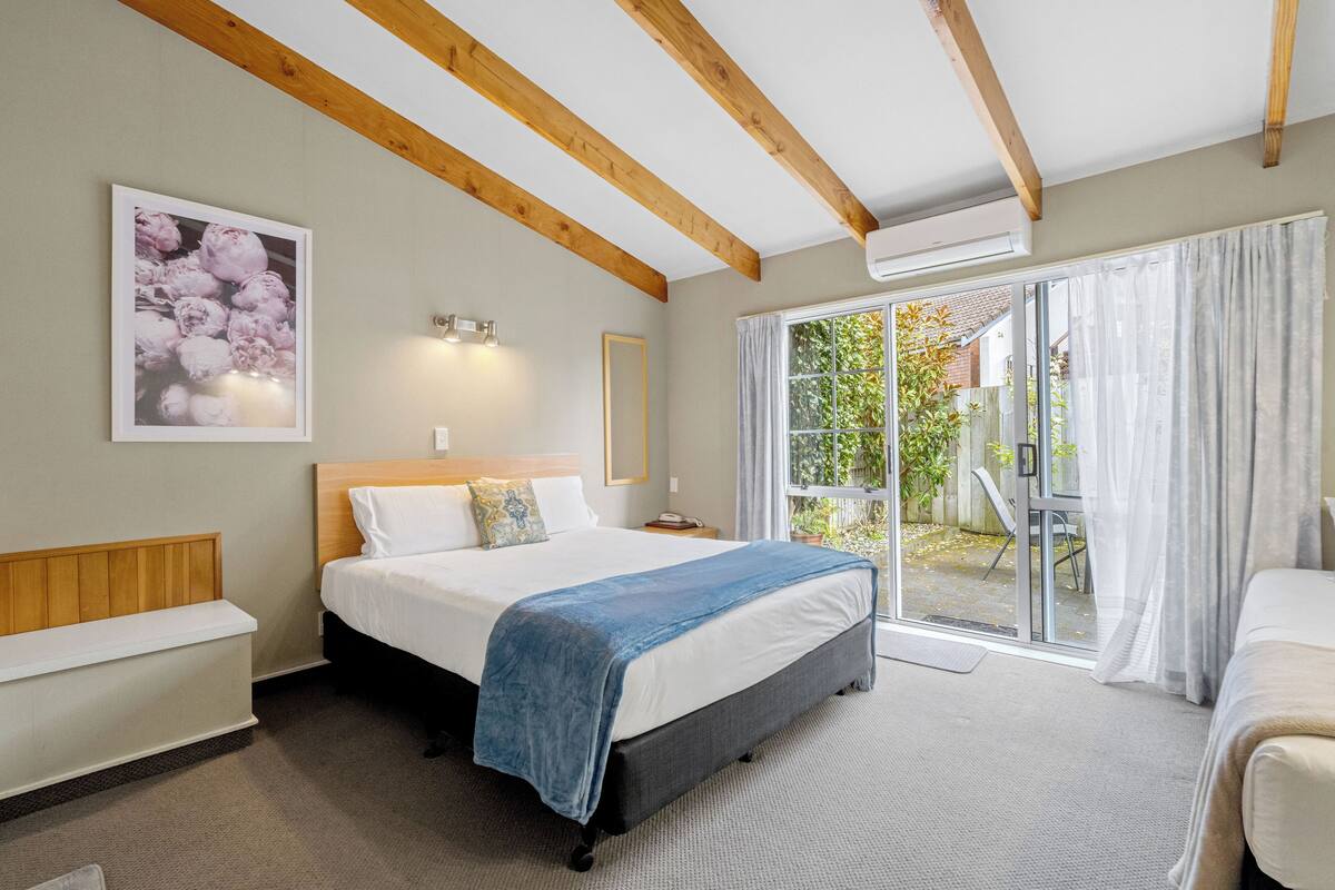 Studio (Garden) | 1 slaapkamer, luxe beddengoed, een strijkplank/strijkijzer