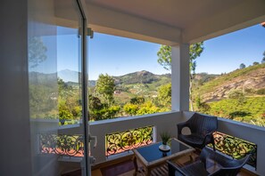Deluxe Double Room, Balcony, Hill View | Balcony view