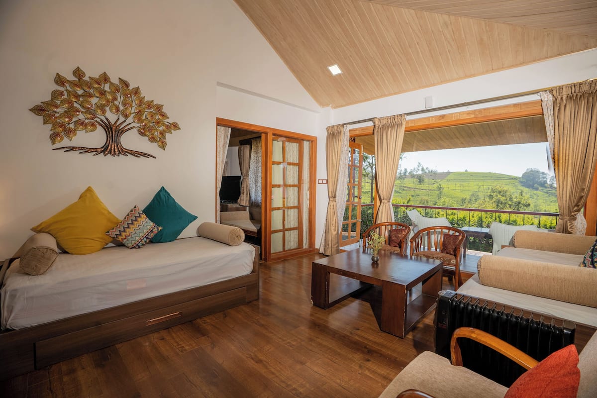 Casa de campo romántica | 1 habitación, sábanas de algodón egipcio y ropa de cama de alta calidad