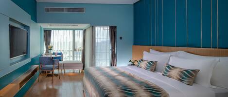 Habitación estándar doble | Ropa de cama de alta calidad y edredones de plumas