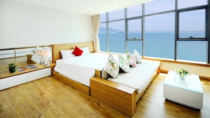 Luxury Apartment, 1 Bedroom, Ocean View | View from room - Handy Holiday Nha Trang Beach Apartment (Nha Trang)