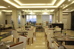 Daily buffet breakfast (IDR 125000 per person) - Grand Tebu Hotel (Bandung)