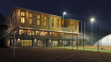 Front of property - evening/night