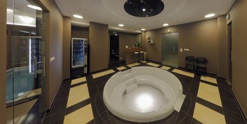 Sauna, baño turco, masajes con piedras calientes