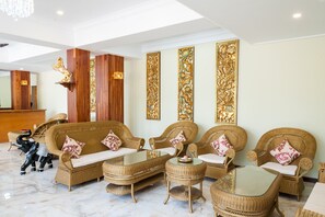 Sala de estar en el lobby