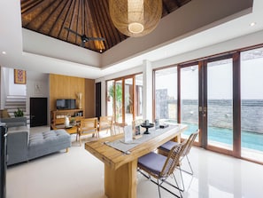 Villa, 2 chambres, piscine privée | Cuisine privée