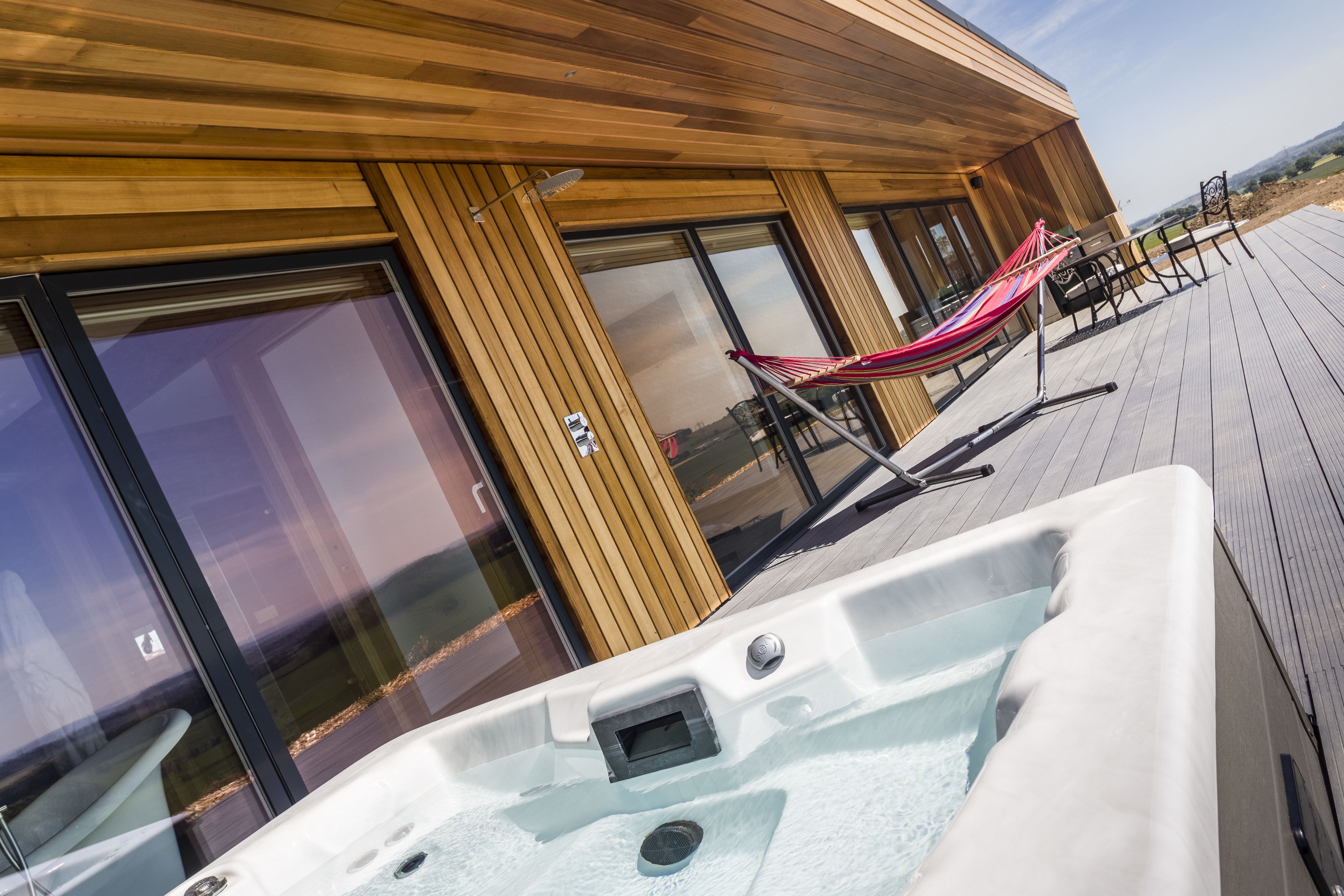 Executive Suite, 1 King Bed, Hot Tub | Outdoor spa tub