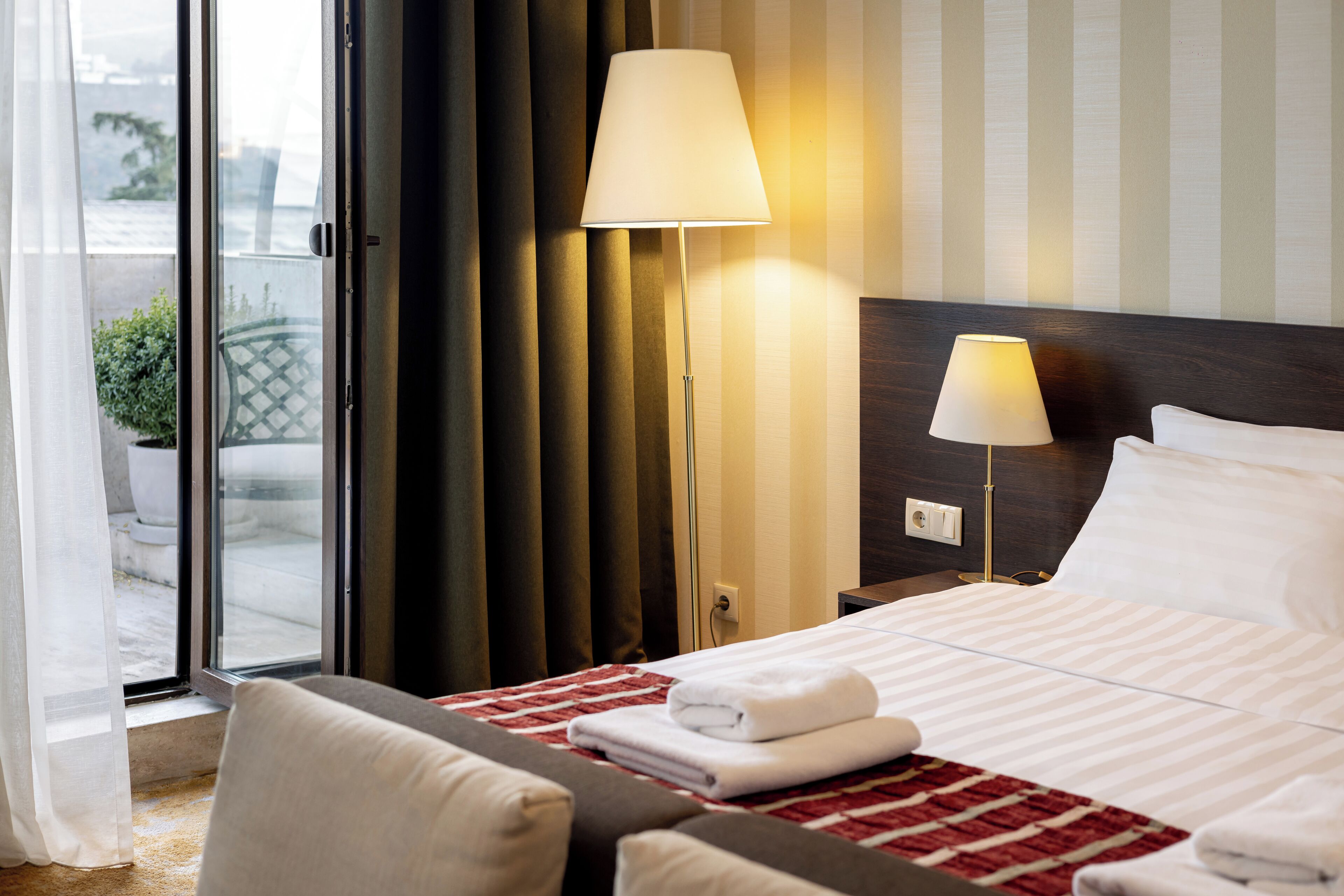 junior suite, terrace | 2 bedrooms, minibar, in-room safe, desk