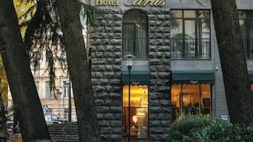 Fassade der Unterkunft