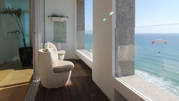 Luxury Apartment, 3 Bedrooms, Sea View | View from room - Sea Apartment (Netanya)