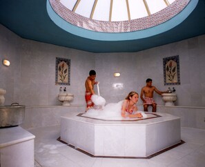Bagno turco/hammam, trattamenti per il corpo, idroterapia