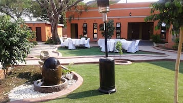 Espace banquet en plein air