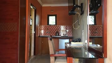 Quarto executivo | Escrivaninha, Wi-Fi de cortesia