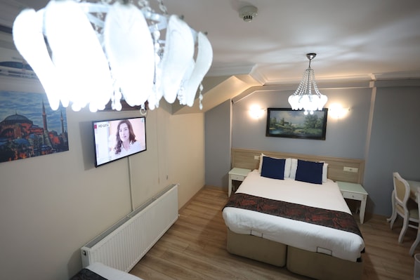1 habitación, minibar, caja de seguridad en la habitación y escritorio
