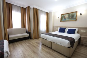 Family Room, 1 Bedroom | Minibar, in-room safe, desk, laptop workspace - Arven Hotel (Istanbul)