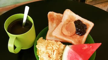 Daily cooked-to-order breakfast for a fee