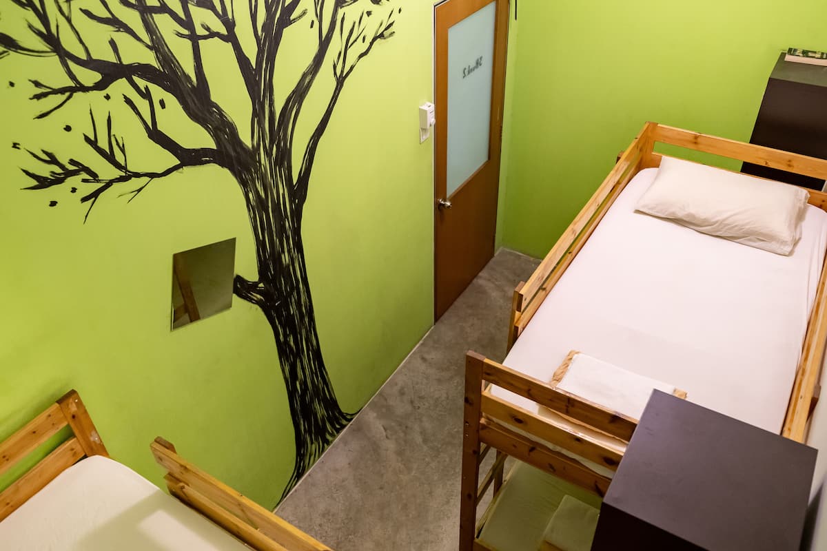 4 Bed Female Dorm | Laptop workspace, iron/ironing board, free WiFi