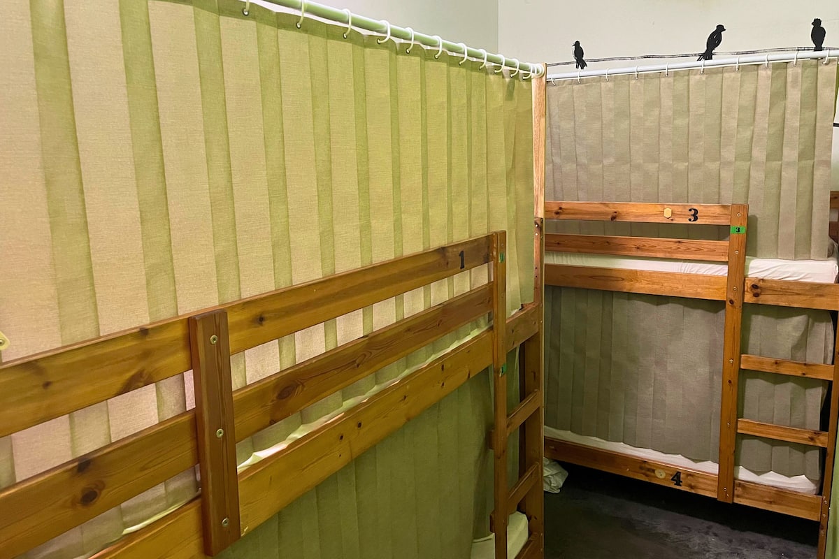 4 Bed Female Dorm | 手提電腦工作空間、熨斗/熨衫板、免費 Wi-Fi