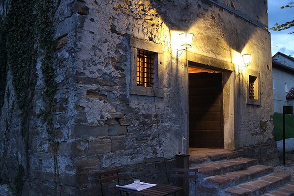 Voorkant van accommodatie