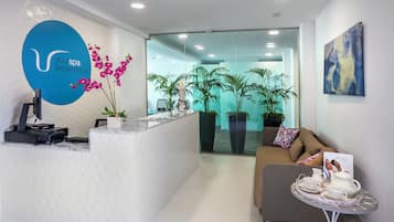 Body treatments, aromatherapy, body wraps, facials