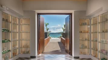 Behandlingsrum för par, bastu, Ängbastu och kroppsbehandlingar