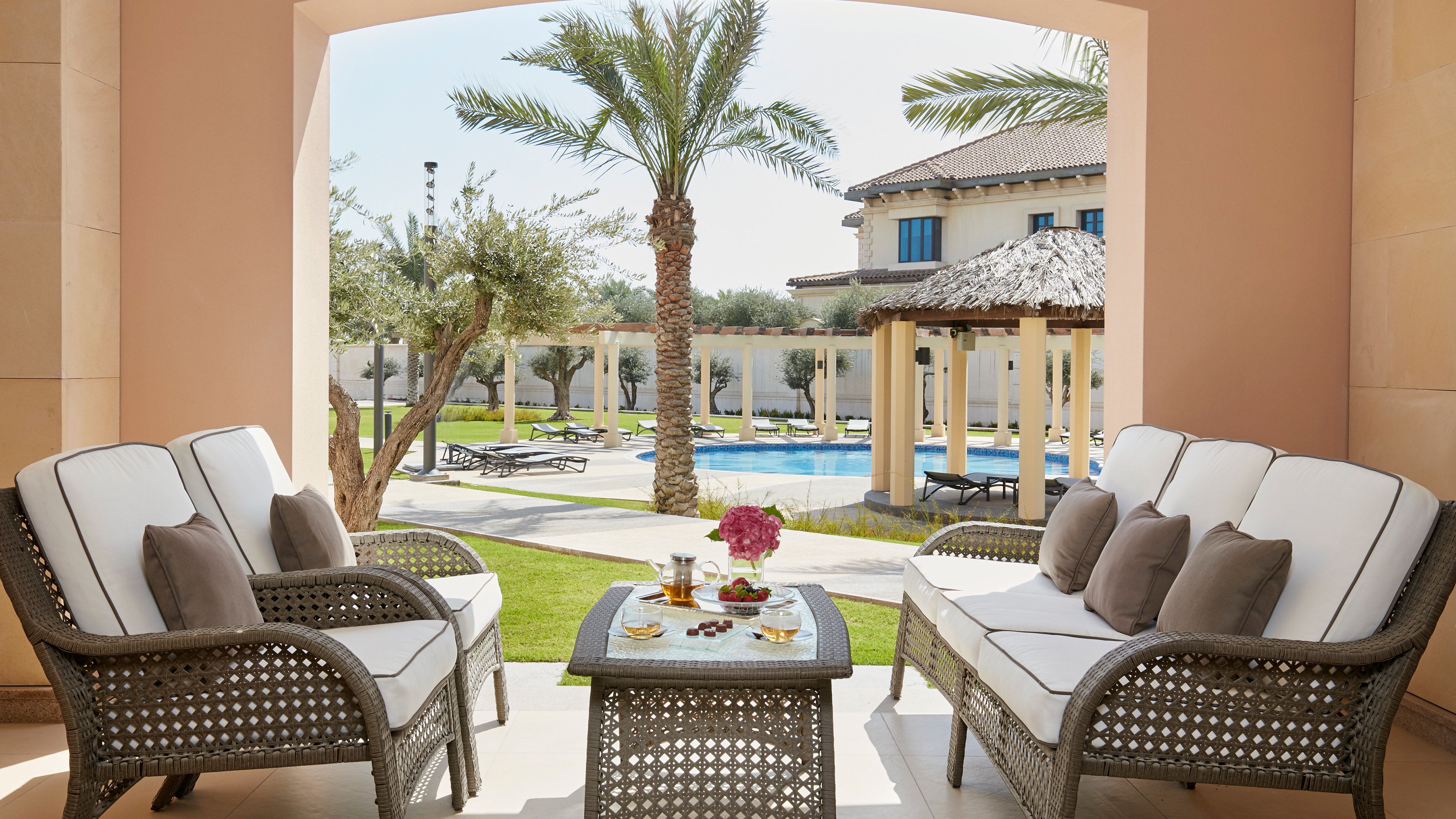 套房, 3 间卧室, 使用泳池 | 1 多间卧室、高档床上用品、客房内保险箱、特色装修