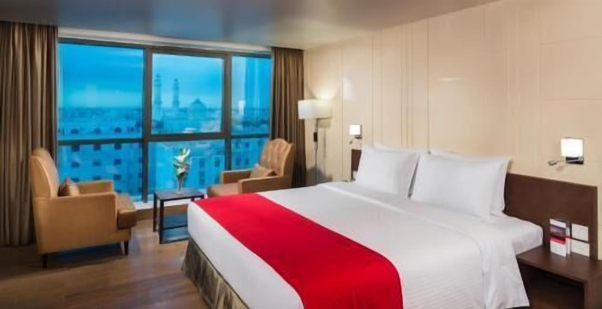 In-room safe, desk, iron/ironing board, free cribs/infant beds