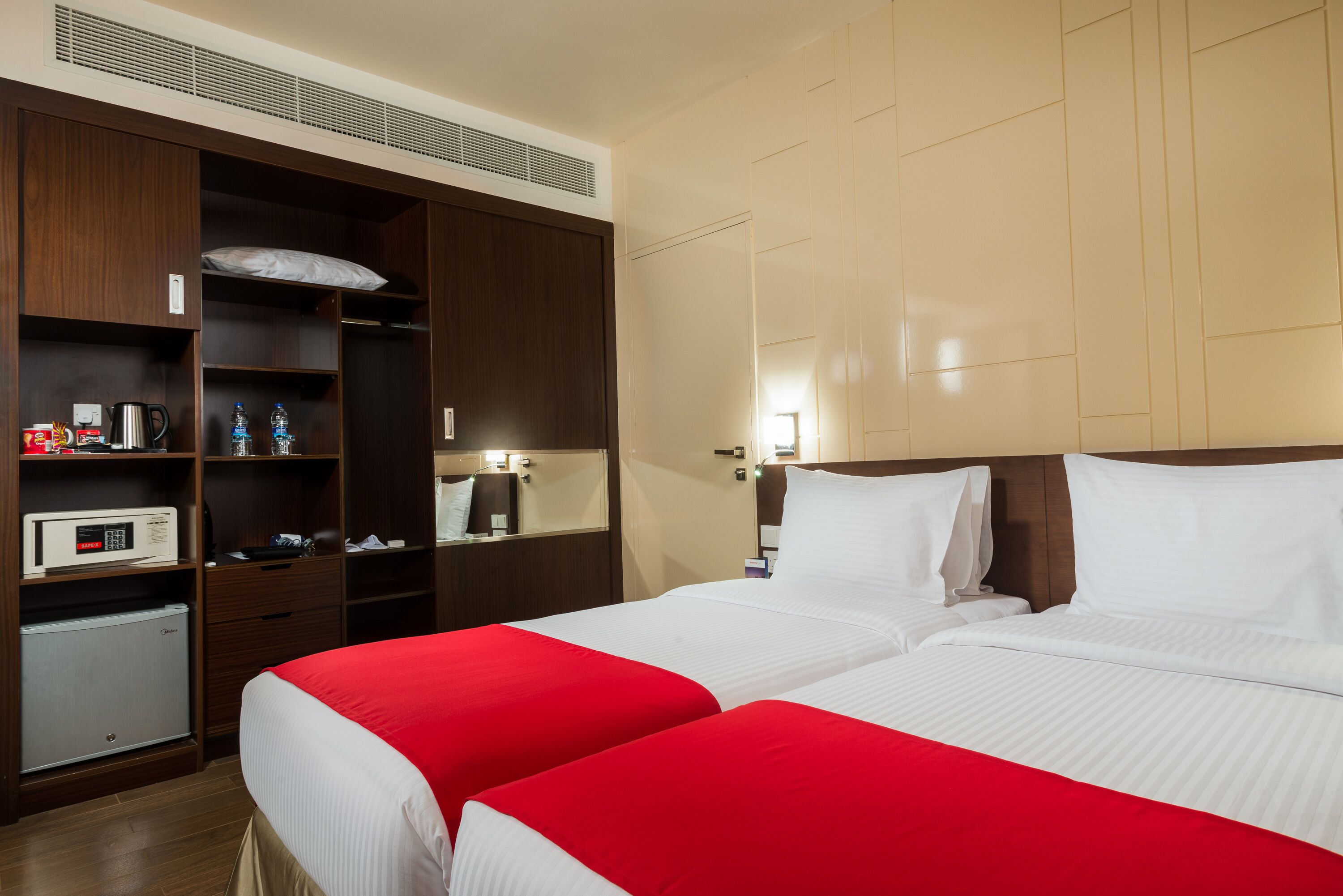 in-room safe, desk, iron/ironing board, free cots/infant beds