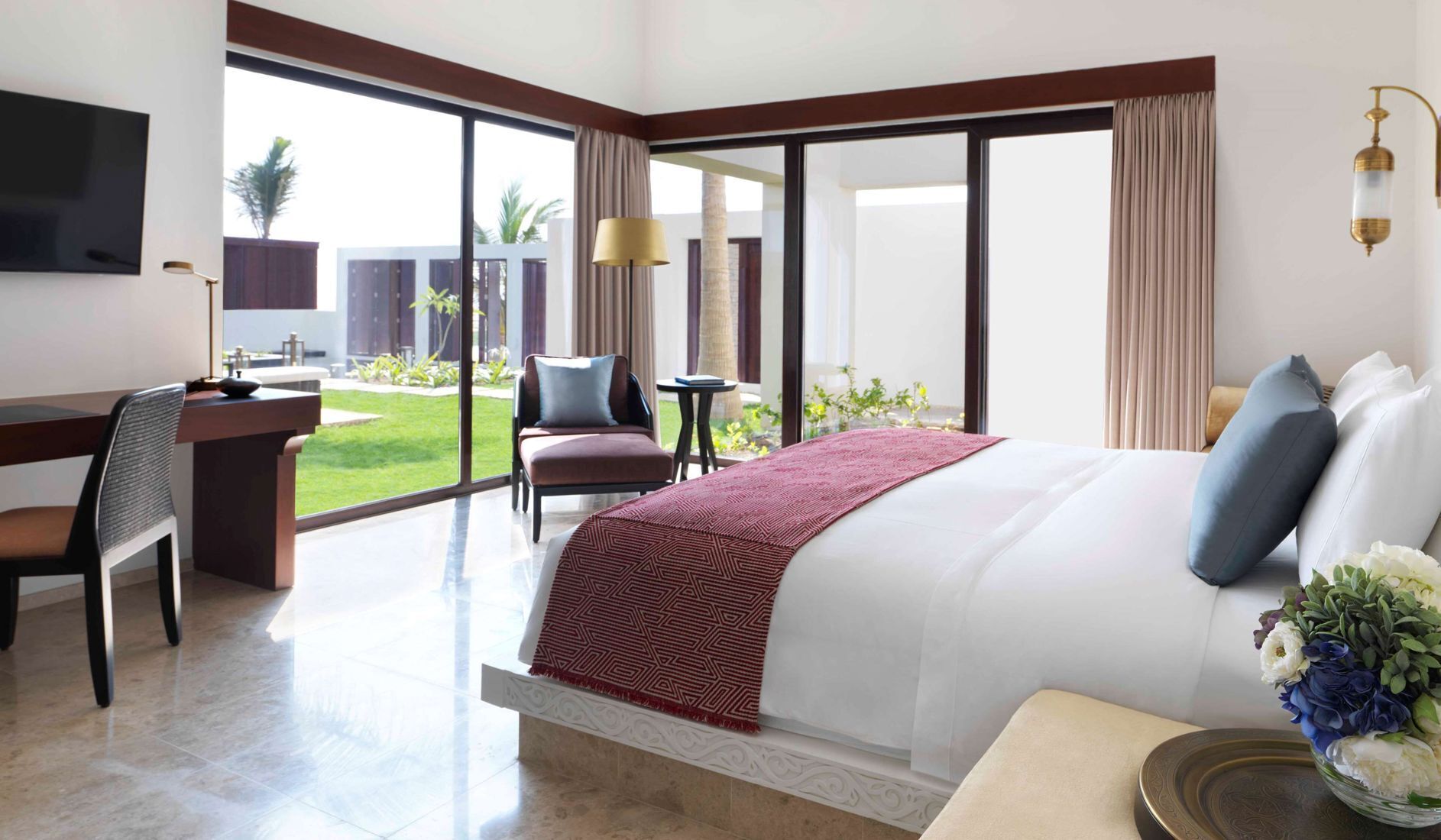Pillowtop beds, minibar, in-room safe, desk