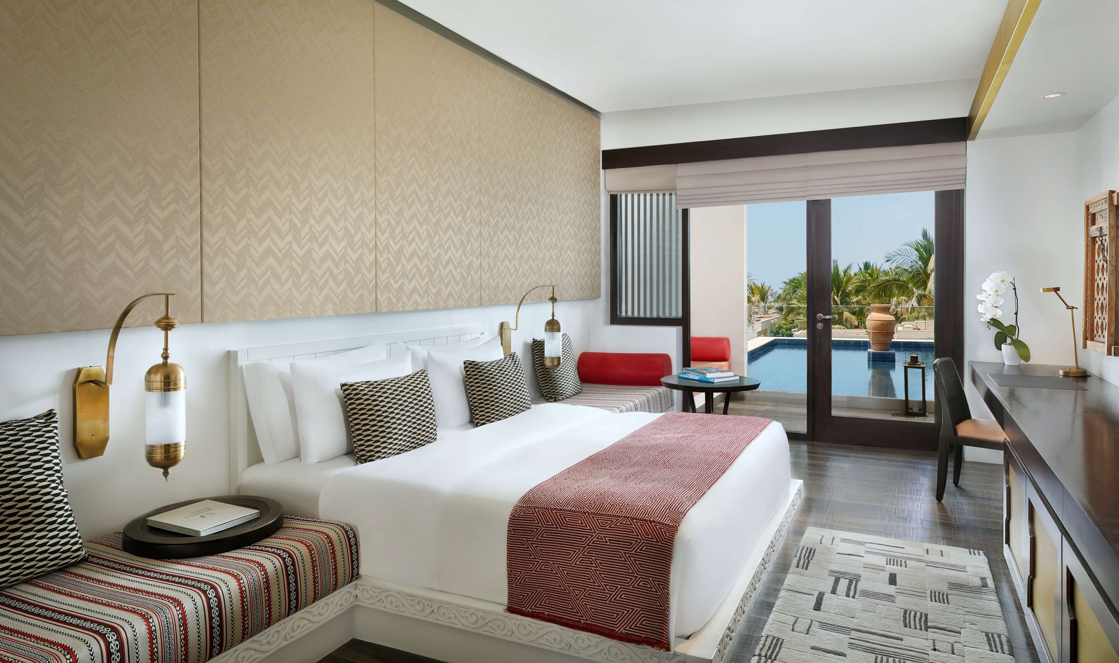 Pillowtop beds, minibar, in-room safe, desk