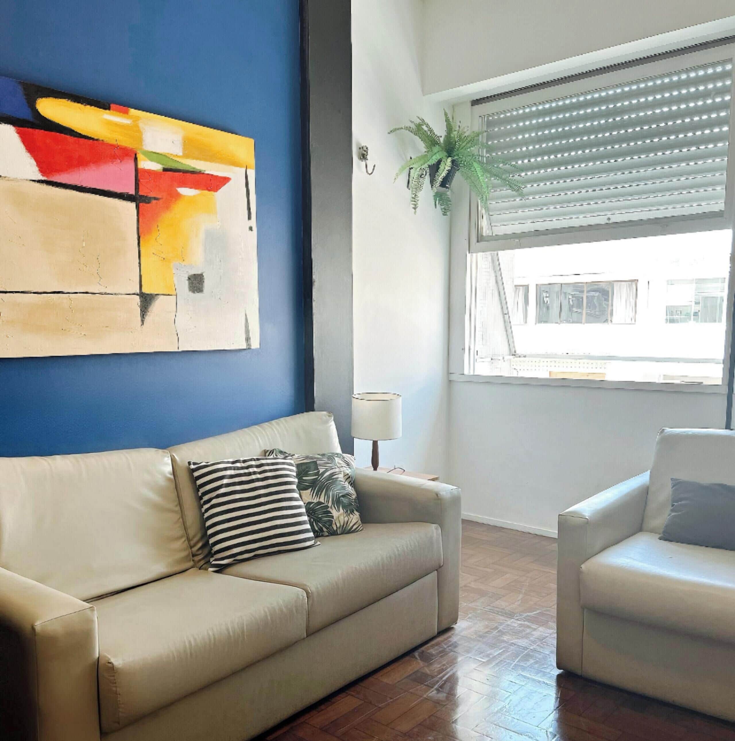Apartment (1206) | Wohnbereich | 40-Zoll-Flachbildfernseher mit Digitalempfang, Fernseher