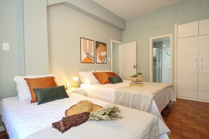 Appartement | 1 slaapkamer, een strijkplank/strijkijzer, gratis wifi, beddengoed