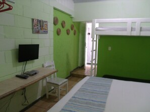 Blackout curtains, free WiFi