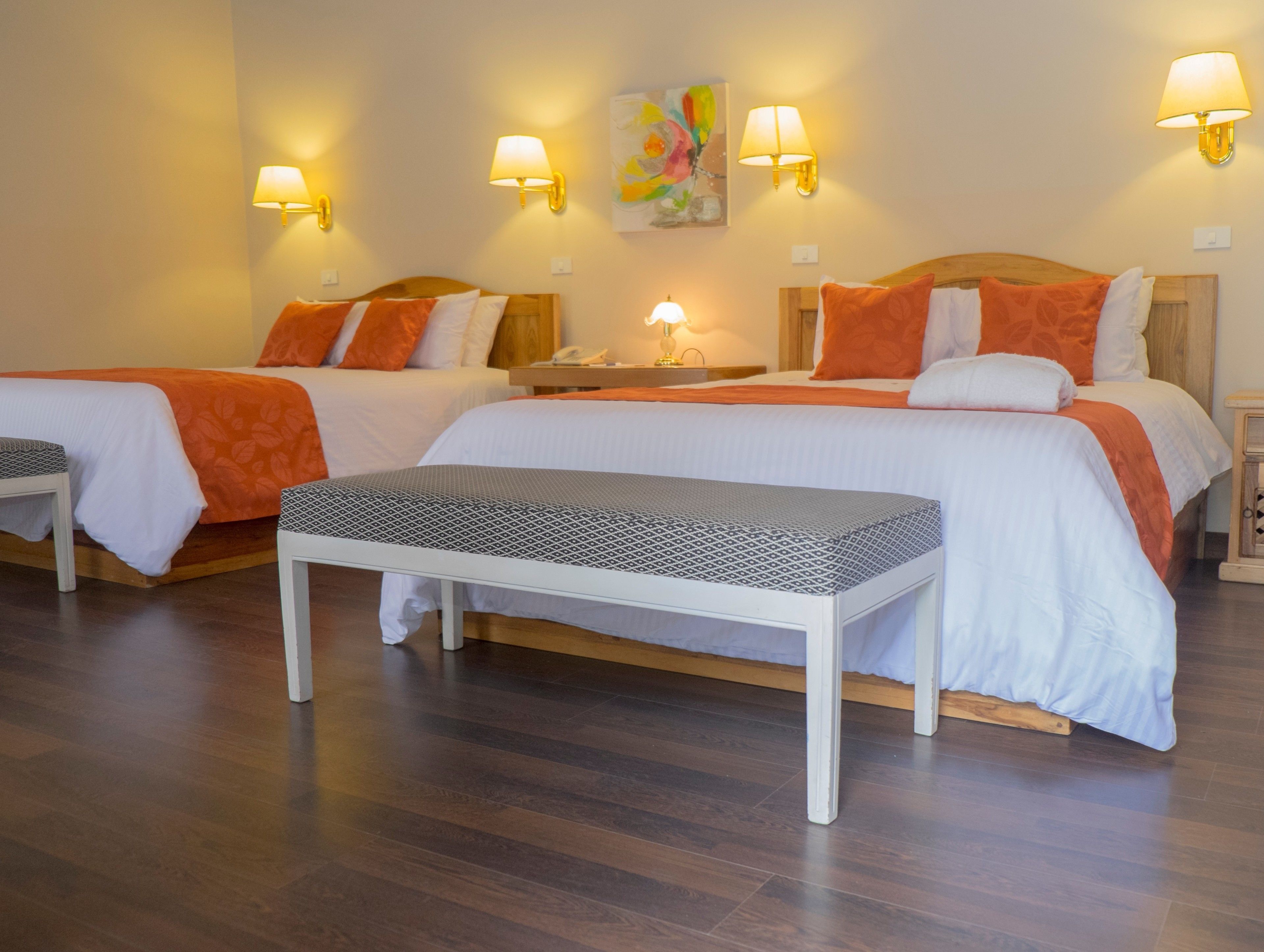 twin room | view from room